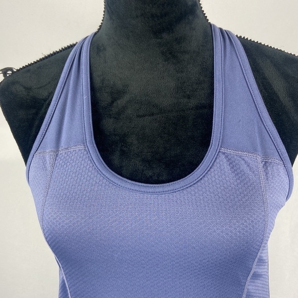 Aspire Purple Racerback Tank with Built in Bra - Picture 4 of 9